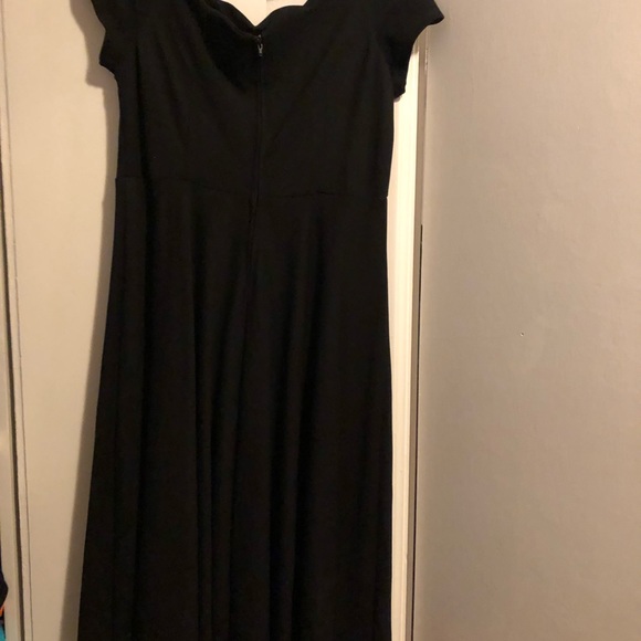 ModCloth black evening dress, XL - Picture 2 of 5